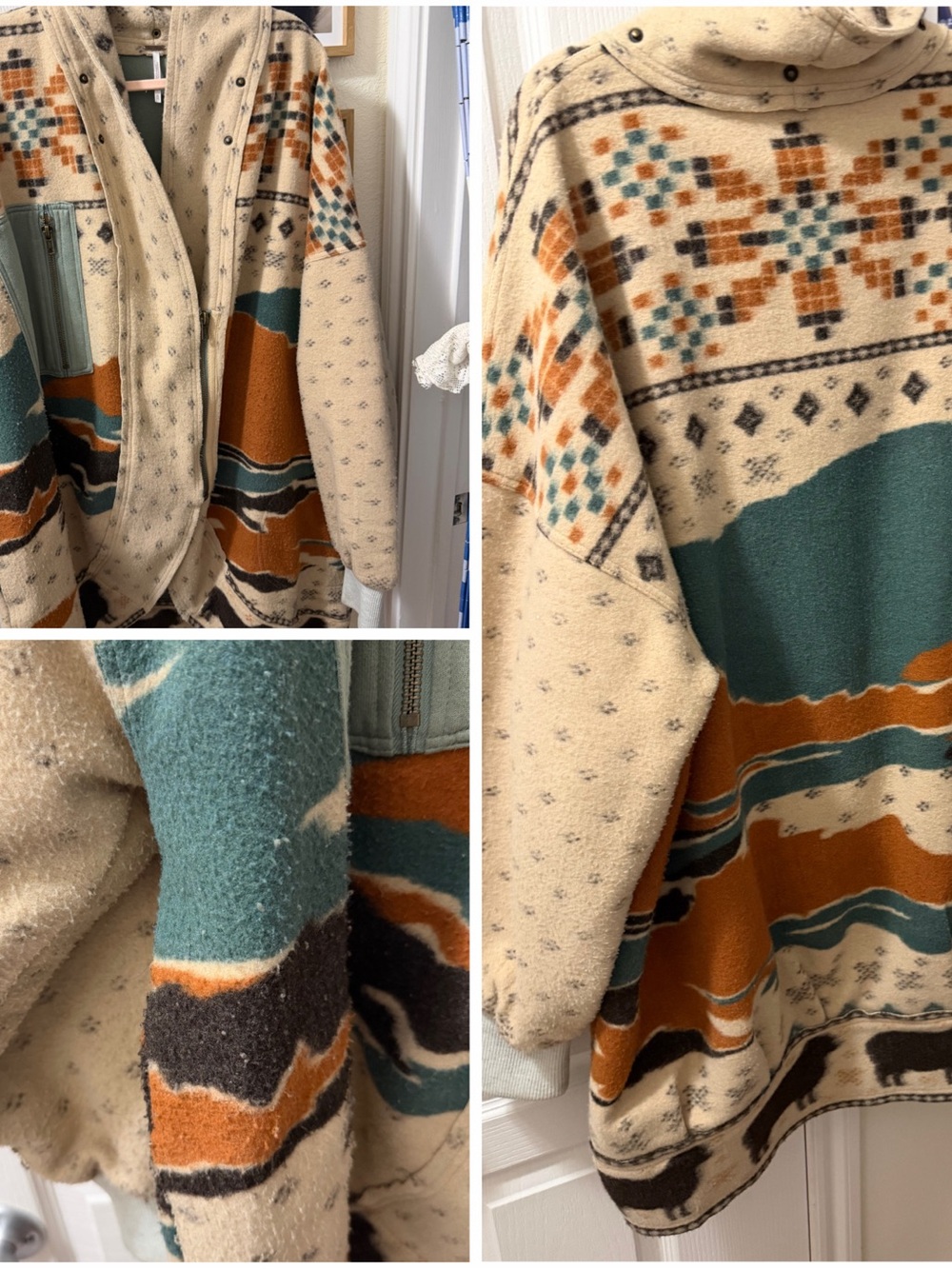 We The Free Mountaineer Sweatshirt Jacket by Free People